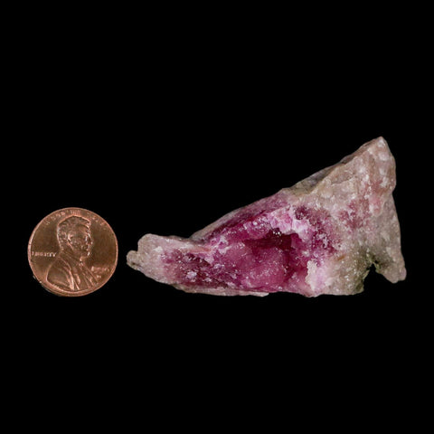 2.6" Pink Cobaltoan Calcite Natural Crystal Druzy Cobalt Mineral Bou Azzer Morocco - Fossil Age Minerals