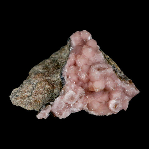 2.4" Pink Cobaltoan Calcite Natural Crystal Druzy Cobalt Mineral Bou Azzer Morocco - Fossil Age Minerals