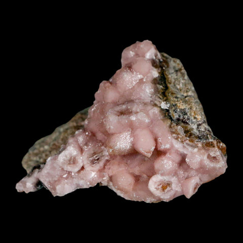 2.4" Pink Cobaltoan Calcite Natural Crystal Druzy Cobalt Mineral Bou Azzer Morocco - Fossil Age Minerals