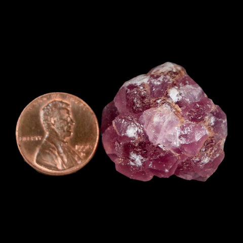 1.1" Pink Cobaltoan Calcite Natural Crystal Druzy Cobalt Mineral Bou Azzer Morocco - Fossil Age Minerals