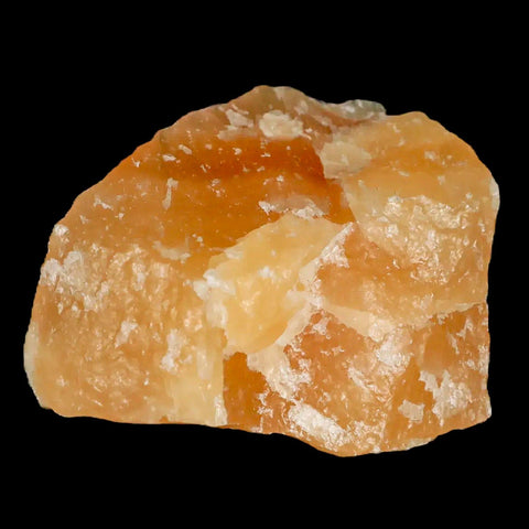 2.7" Natural Rough Orange Calcite Crystal Mineral Specimen Nuevo Leon Mexico - Fossil Age Minerals