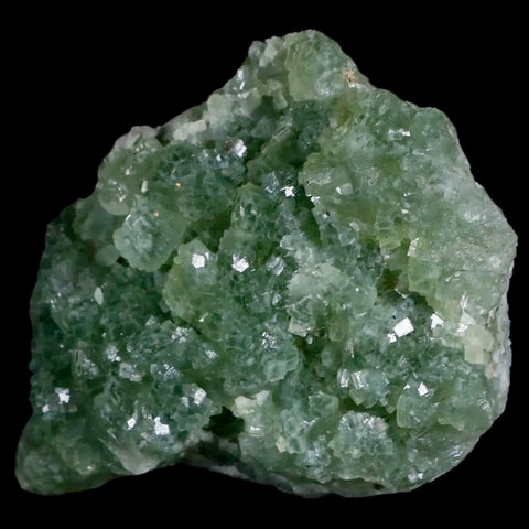 2.8" Rough Green Prehnite Crystal Mineral Specimen Location Imilchil, Morocco - Fossil Age Minerals