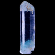 1.4" Natural Clear Crystal Quartz Point With Green Fuchsite Inside Stand