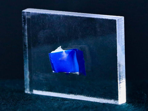 Display Stand And Mineral Tack 0.25"H x 1.50"W x 2.0"L - Fossil Age Minerals