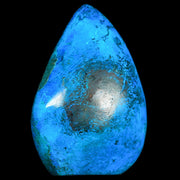 2.7" Chrysocolla Polished Free Form Self Standing Blue And Teal Color Location Peru