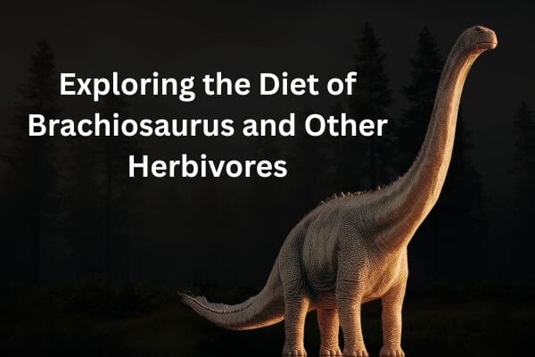 Exploring the Diet of Brachiosaurus and Other Herbivores