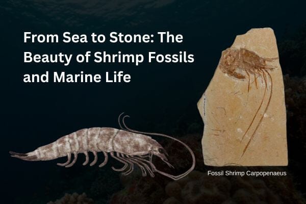 From Sea to Stone: The Beauty of Shrimp Fossils and Marine Life