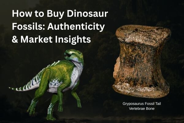 How to Buy Dinosaur Fossils: Authenticity & Market Insights