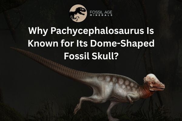 Dome-Shaped Fossil Skull