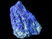 1.8" Azurite Crystals & Malachite On Matrix Colorful Mineral Specimen Morocco 1.2 OZ