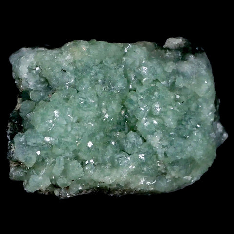 2.6" Rough Green Prehnite Crystal Mineral Specimen Location Imilchil, Morocco - Fossil Age Minerals