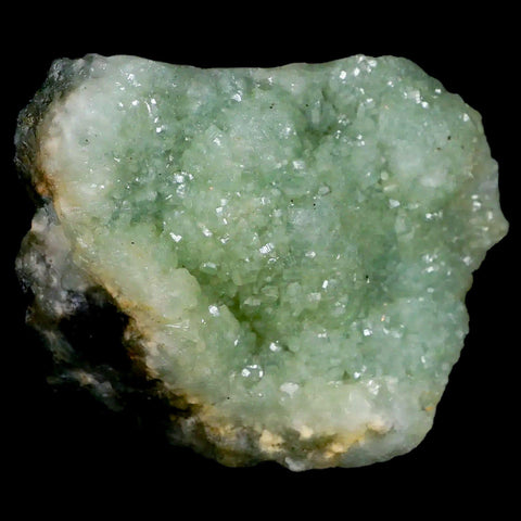 3.1" Rough Green Prehnite Crystal Mineral Specimen Location Imilchil, Morocco - Fossil Age Minerals