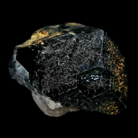 1.1" Natural Rough Schorl Black Tourmaline Mineral Erongo Mountains, Namibia