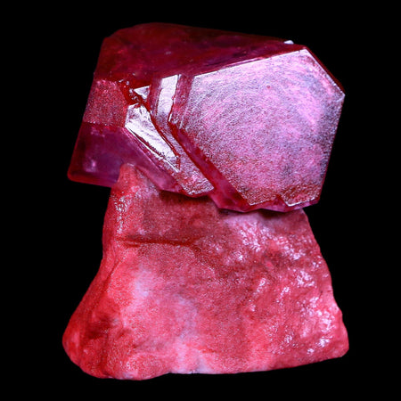 2.1" Stunning Ruby Alum Crystal Mineral Specimen Sokolowski Location Poland