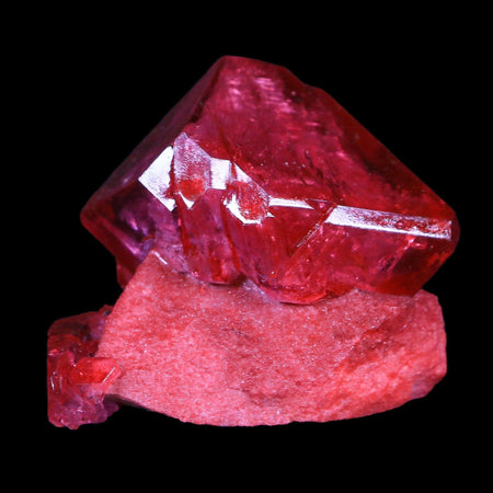 1.9" Stunning Ruby Alum Crystal Mineral Specimen Sokolowski Location Poland