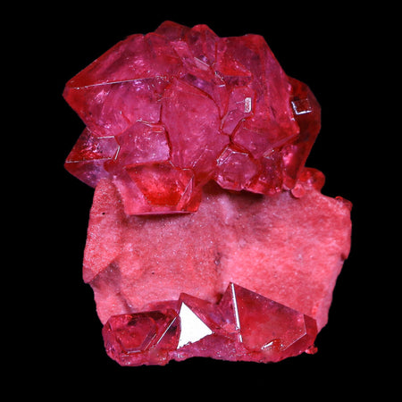 1.9" Stunning Ruby Alum Crystal Mineral Specimen Sokolowski Location Poland