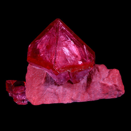2.4" Stunning Ruby Alum Crystal Mineral Specimen Sokolowski Location Poland