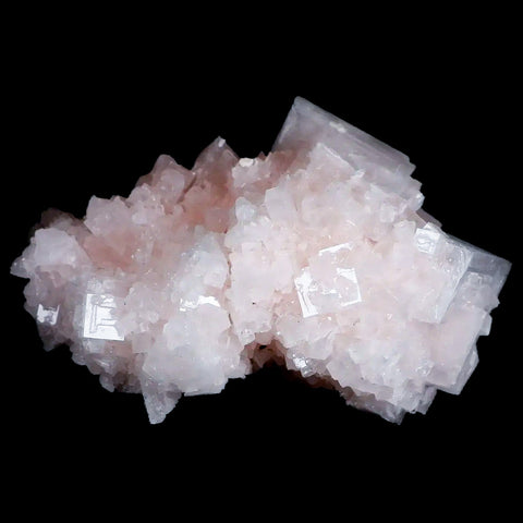 3.2" Quality Pink Halite Salt Crystals Cluster Mineral Trona, CA Searles Lake - Fossil Age Minerals