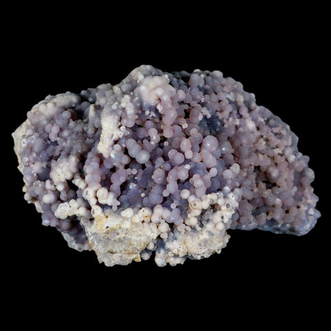 3.6" Purple Grape Agate Botryoidal Crystal Druzy Cluster Mineral Sulawesi Island - Fossil Age Minerals