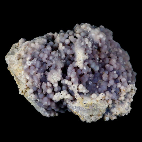 3.6" Purple Grape Agate Botryoidal Crystal Druzy Cluster Mineral Sulawesi Island - Fossil Age Minerals