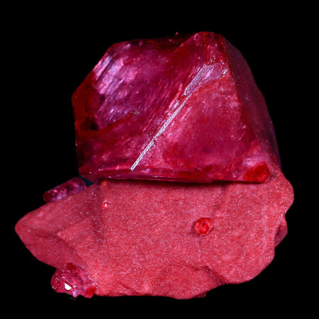 2.3" Stunning Ruby Alum Crystal Mineral Specimen Sokolowski Location Poland