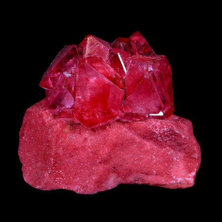 2.1" Stunning Ruby Alum Crystal Mineral Specimen Sokolowski Location Poland