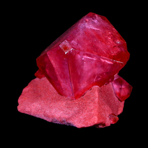 2.4" Stunning Ruby Alum Crystal Mineral Specimen Sokolowski Location Poland - Fossil Age Minerals
