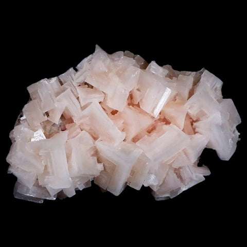 4.8" Quality Pink Halite Salt Crystals Cluster Mineral Trona, CA Searles Lake - Fossil Age Minerals