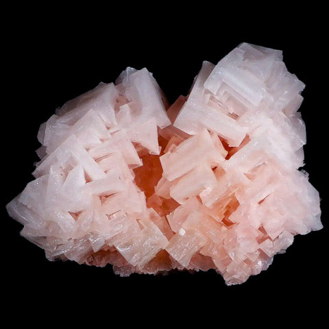 4.2" Quality Pink Halite Salt Crystals Cluster Mineral Trona, CA Searles Lake - Fossil Age Minerals