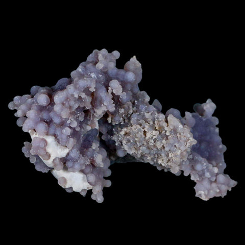 2.8" Purple Grape Agate Botryoidal Crystal Druzy Cluster Mineral Sulawesi Island - Fossil Age Minerals