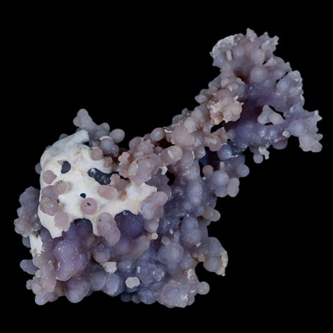 2.8" Purple Grape Agate Botryoidal Crystal Druzy Cluster Mineral Sulawesi Island - Fossil Age Minerals