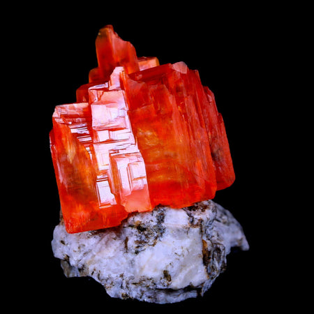 2.6" Stunning Bright Orange Arcanite Crystal Mineral Specimen From Poland