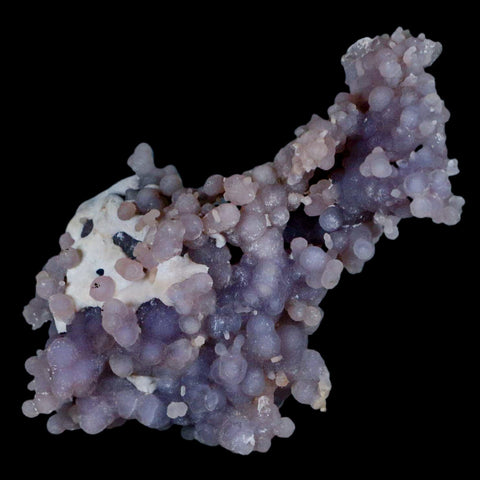 2.8" Purple Grape Agate Botryoidal Crystal Druzy Cluster Mineral Sulawesi Island - Fossil Age Minerals