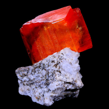 2.3" Stunning Bright Orange Arcanite Crystal Mineral Specimen From Poland