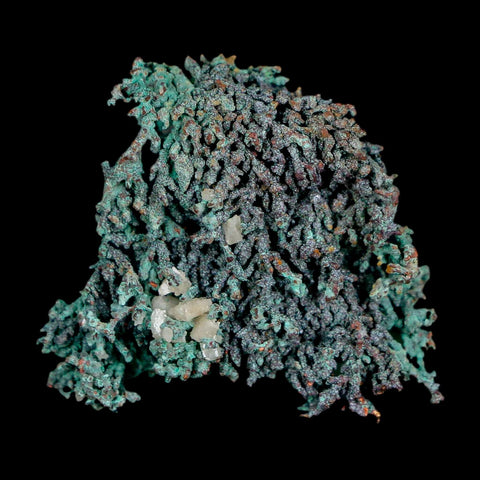 1.4" Rough Native Copper And Crystal Quartz Matrix Mineral Specimen Morocco - Fossil Age Minerals