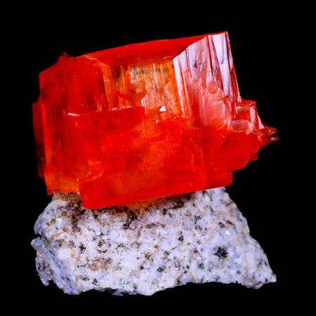 2.2" Stunning Bright Orange Arcanite Crystal Mineral Specimen From Poland