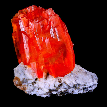 2.1" Stunning Bright Orange Arcanite Crystal Mineral Specimen From Poland
