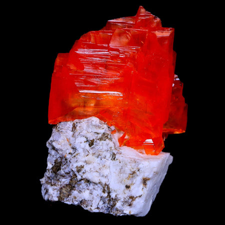2.5" Stunning Bright Orange Arcanite Crystal Mineral Specimen From Poland
