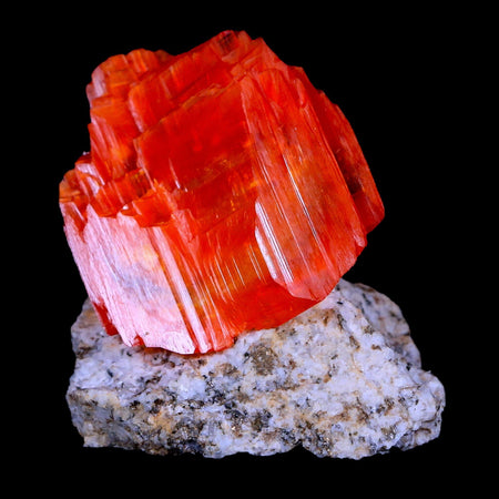 2.1" Stunning Bright Orange Arcanite Crystal Mineral Specimen From Poland