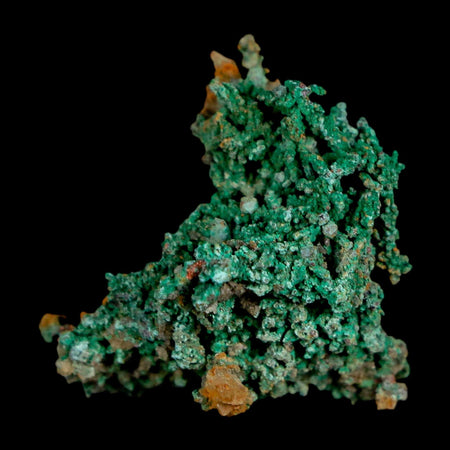 1.2" Rough Native Copper And Crystal Quartz Matrix Mineral Specimen Morocco