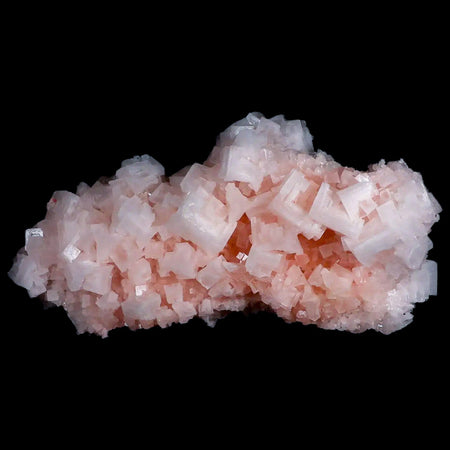 XL 7" Quality Pink Halite Salt Crystals Cluster Mineral Trona, CA Searles Lake