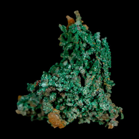 1.2" Rough Native Copper And Crystal Quartz Matrix Mineral Specimen Morocco