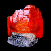 2.1" Stunning Bright Orange Arcanite Crystal Mineral Specimen From Poland