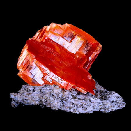 2.7" Stunning Bright Orange Arcanite Crystal Mineral Specimen From Poland