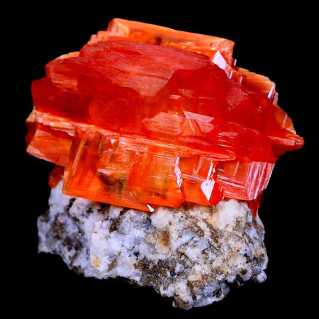 2.3" Stunning Bright Orange Arcanite Crystal Mineral Specimen From Poland