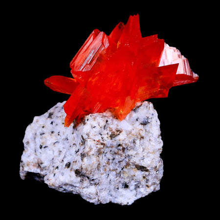 2.4" Stunning Bright Orange Arcanite Crystal Mineral Specimen From Poland
