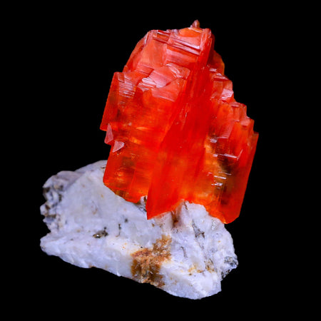 2.5" Stunning Bright Orange Arcanite Crystal Mineral Specimen From Poland