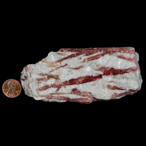 4.7" Natural Rough Pink Tourmaline on Crystal Quartz Mineral Specimen Brazil - Fossil Age Minerals
