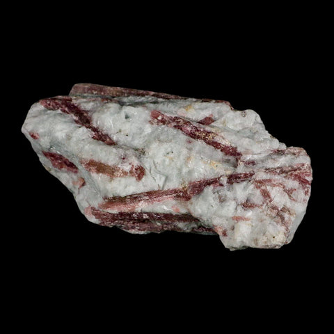 4.7" Natural Rough Pink Tourmaline on Crystal Quartz Mineral Specimen Brazil - Fossil Age Minerals