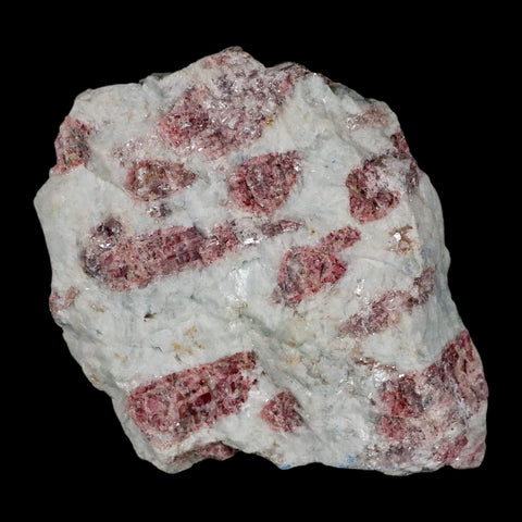 3.1" Natural Rough Pink Tourmaline on Crystal Quartz Mineral Specimen Brazil - Fossil Age Minerals